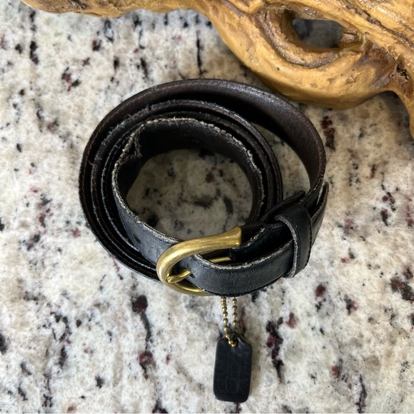 Project Vintage Coach Belt with Small Hang Tag - Picture 2 of 14